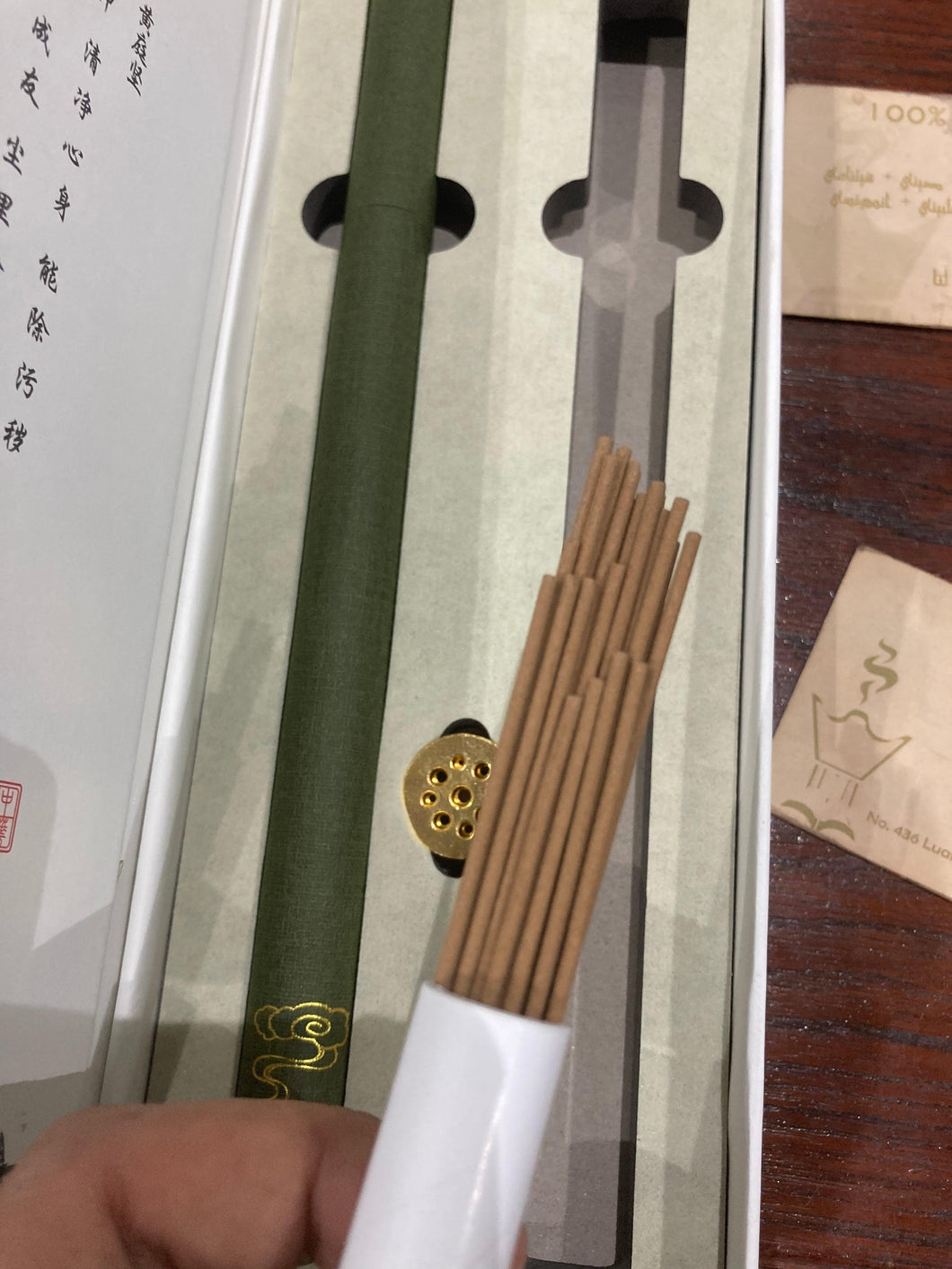 Incense stick made from natural West Malaysia agarwood - uthaiagarwood