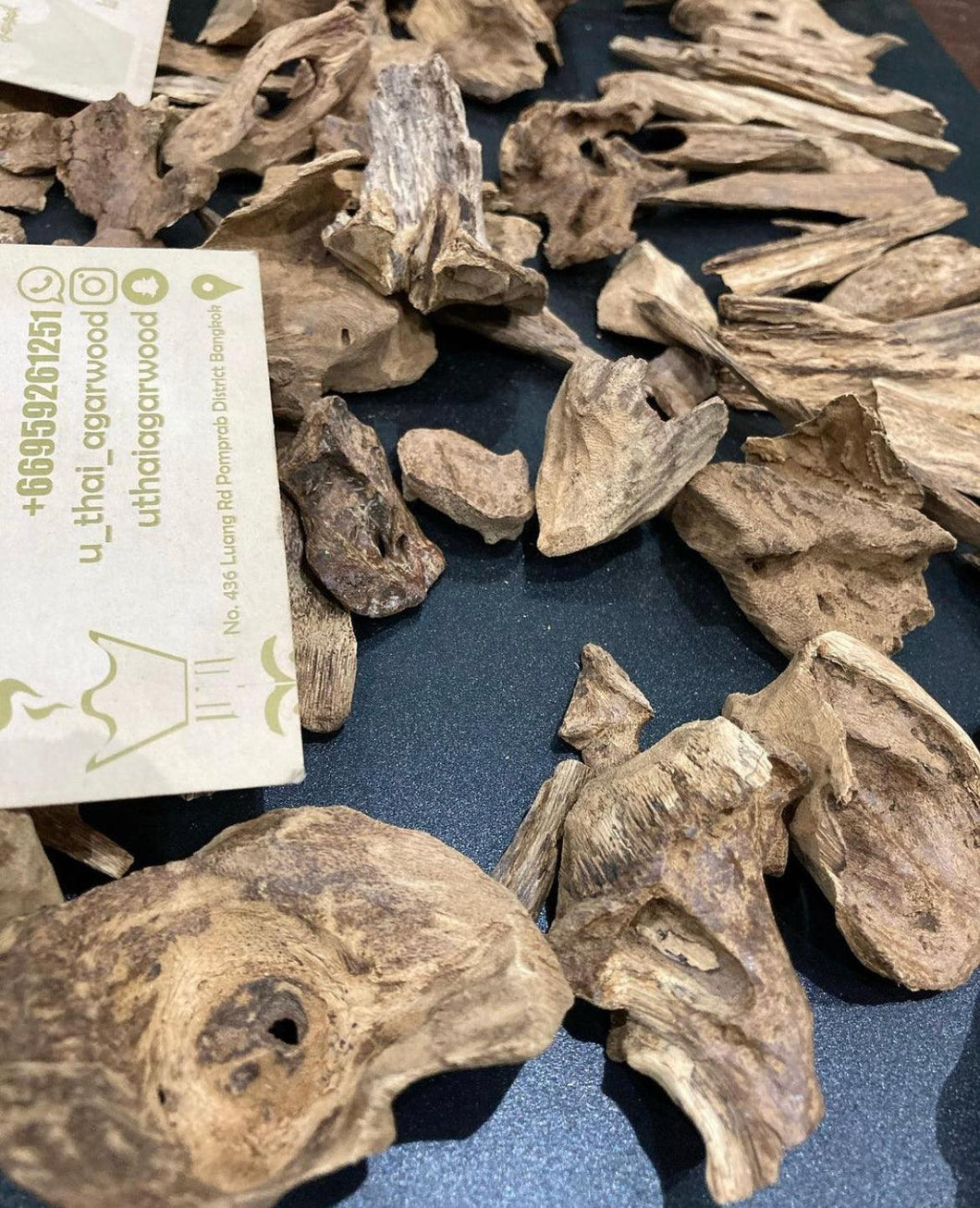 Old harvested Cambodian oud from Chinese Pharmacy - uthaiagarwood